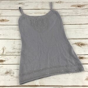 Sweater Embellished Tank Top